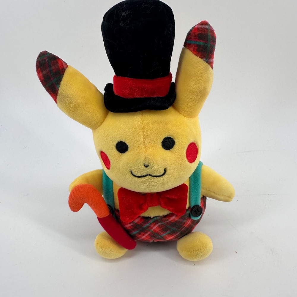 Pokemon Center Original Plush Toy pokemon chiku-chiku sewing Pikachu